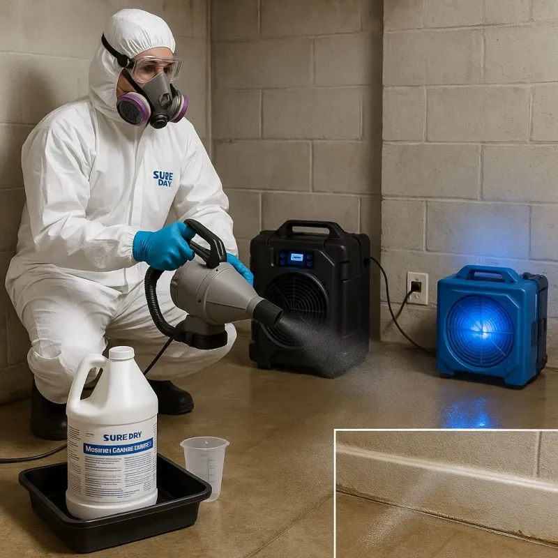 Sanitization and Odor Removal process in Columbia City, IN