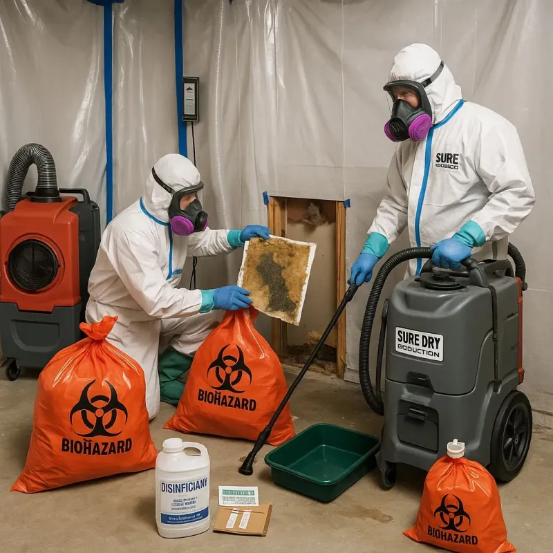 Contaminated Water Handling Protocols process in Columbia City, IN