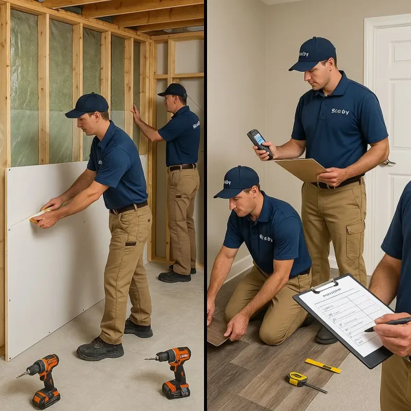 Repairs and Reconstruction process in Columbia City, IN