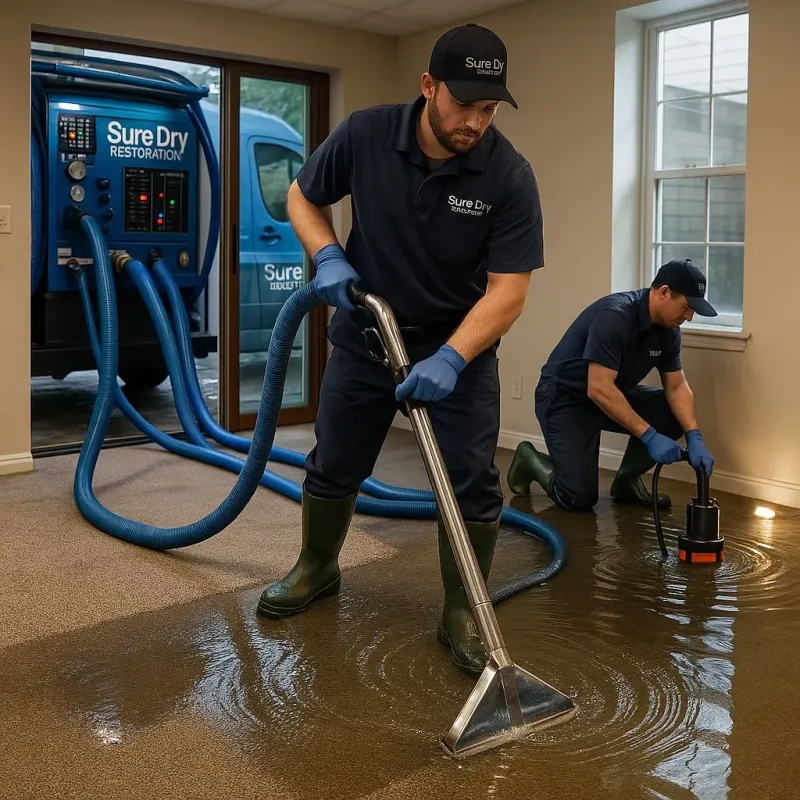 Water Extraction and Removal process in Columbia City, IN